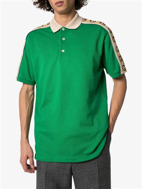 gucci gg stripe shirt|gucci green and red stripe.